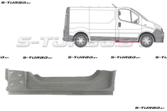 Порог (правый) под переднюю дверь, высокий, заводской штамп