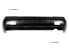 Бампер задний (черный) с отв. под противотуманки