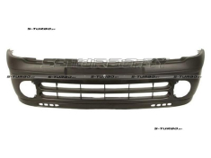 Бампер передний (черный) с  отв. под противотуманки