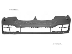 Бампер передний (грунтованный) с отв. под омыватели, с отв. под парктроники