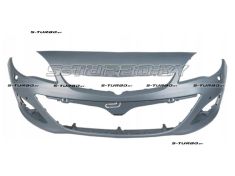 Бампер передний (грунтованный) с отв. под парктроники, с отв. под омыватели