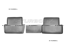 Коврики модельные полиуретановые в салон (высокий борт), задний ряд