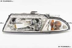 Передняя фара (левая) хром