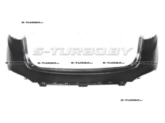 Бампер задний (черный) верхняя часть