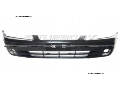 Бампер передний (черный) с отв. под противотуманки