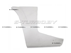 Крыло переднее (левое) нижняя часть, оцинкованная сталь, заводской штамп