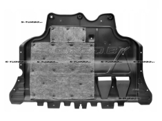 Защита двигателя (пластик) 1.2 бензин / дизель, с глушением