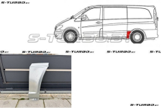 Крыло заднее (левое) нижняя часть, перед колесом, короткая / длинная / maxi длинная база, заводской штамп