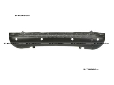 Бампер задний (черный) с отв. под парктроники, центральная часть