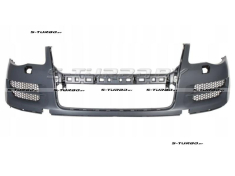 Бампер передний (грунтованный) с отв. под омыватели, без отв. под парктроники