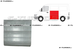 Панель боковая (левая) за водительской дверью, до стекла, заводской штамп