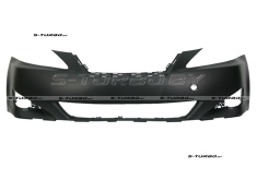 Бампер передний (грунтованный) без отв. под омыватели, без отв. под парктроники, 2005-2008