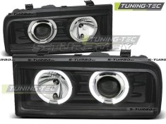 Передние фары ANGEL EYES BLACK