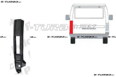 Угол задний (левый) под фонарь, версия хлопушка, 95 см, заводской штамп