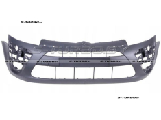 Бампер передний (грунтованный) без отв. под омыватели, без отв. под парктроники, 2007-2010