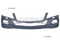 Бампер передний (грунтованный) с отв. под омыватели, с отв. под парктроники