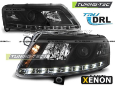 Передние фары TRU DRL BLACK XENON D2S