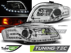 Передние фары LED TUBE LIGHTS CHROME
