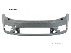 Бампер передний (грунтованный) с отв. под омыватели