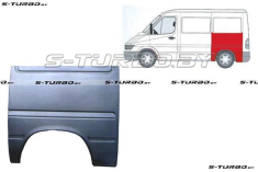 Крыло заднее (левое) короткая база, до стекла, заводской штамп
