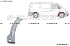 Арка передняя, задняя часть, под дверь (правая) заводской штамп