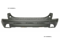 Бампер задний (грунтованный) без отв. под парктроники, без отв. под накладку