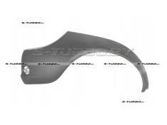 Бампер задний (темно-серый) правая часть