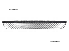 Решетка в бампер (центральная) для версии srt hellcat