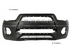 Бампер передний (грунтованный) без отв. под омыватели, без отв. под парктроники
