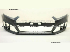 Бампер передний, с отв. под омыватели, с отв. под парктроники, для версии S-LINE