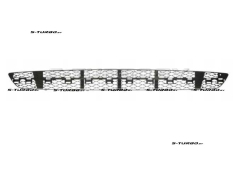 Решетка в бампер (центральная) для версии avantgarde