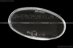 Стекло противотуманной фары (левое=правое) euro-type, под обычный бампер