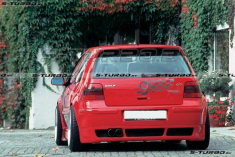 Накладка заднего бампера RIEGER