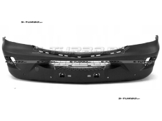 Бампер передний (черный) с отв. под противотуманки, без отв. под омыватели, с отв. под парктроники