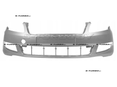 Бампер передний (грунтованный) без отв. под омыватели
