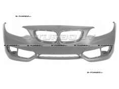 Бампер передний (грунтованный) без отв. под омыватели, без отв. под парктроники