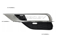 Решетка в бампер (левая) с отв. под противотуманку