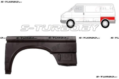 Крыло заднее (левое) короткая база, заводской штамп