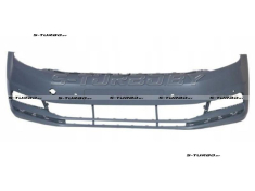Бампер передний (грунтованный) без отв. под омыватели, c отв. под парктроники