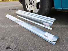 Порог (правый) полный профиль, из 2-ух частей, ремкомплект