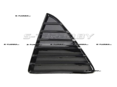 Решетка в бампер (левая) глянцевая, боковая