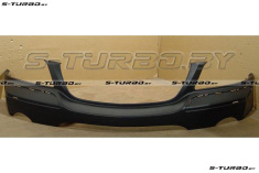 Бампер передний (черный) верхняя часть