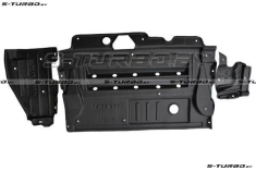 Защита двигателя центральная + 2 боковые (пластик) 2.5 crd / 2.8 crd дизель