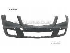 Бампер передний (грунтованный) с отв. под омыватели, с отв. под парктроники
