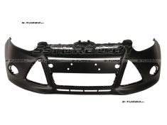 Бампер передний (черный) с отв. под противотуманки, без отв. под омыватели