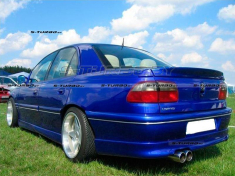 Накладка заднего бампера