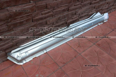 Порог (левый) полный профиль, заводской штамп