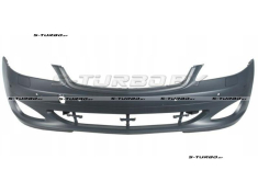 Бампер передний (грунтованный) с отв. под омыватели, с отв. под парктроники