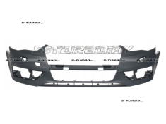 Бампер передний (грунтованный) без отв. под парктроники, с отв. под омыватели