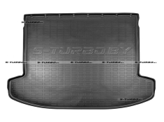 Коврик в багажник модельный полиуретановый, евро короткая база